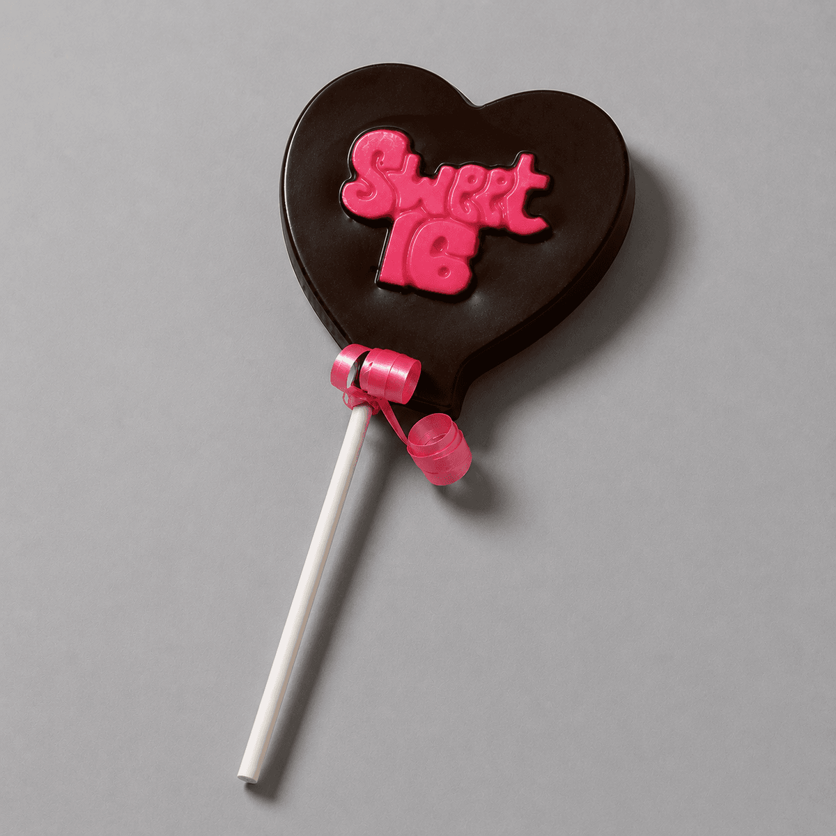 Sweet Sixteen Heart Lolly - Large