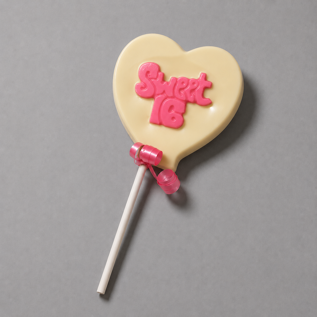 Sweet Sixteen Heart Lolly - Large