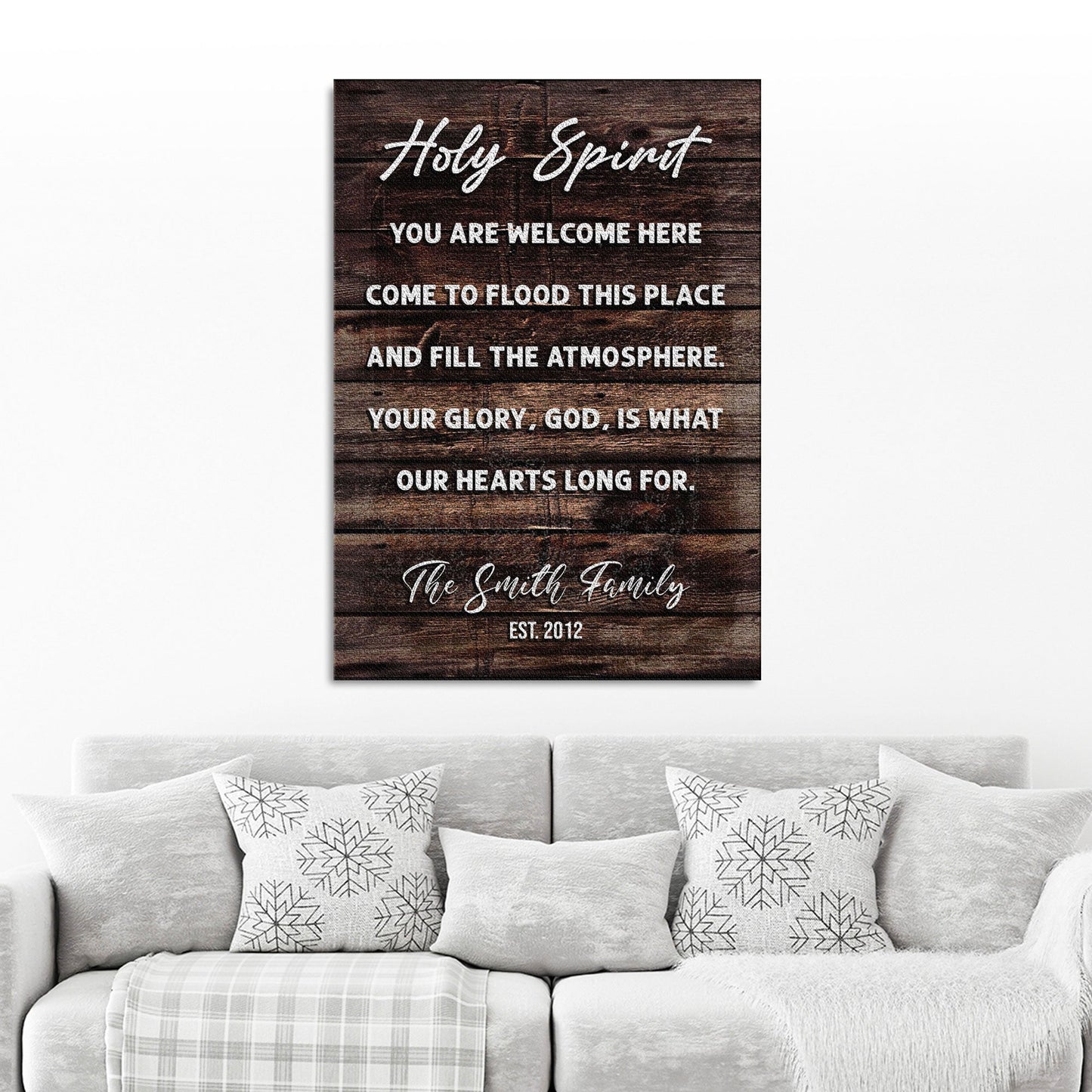 Holy Spirit You Are Welcome Here Sign