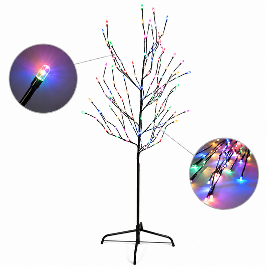 6ft 150L Tree Light, Multicolor
