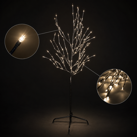 5ft 120L Tree Light, Warm White