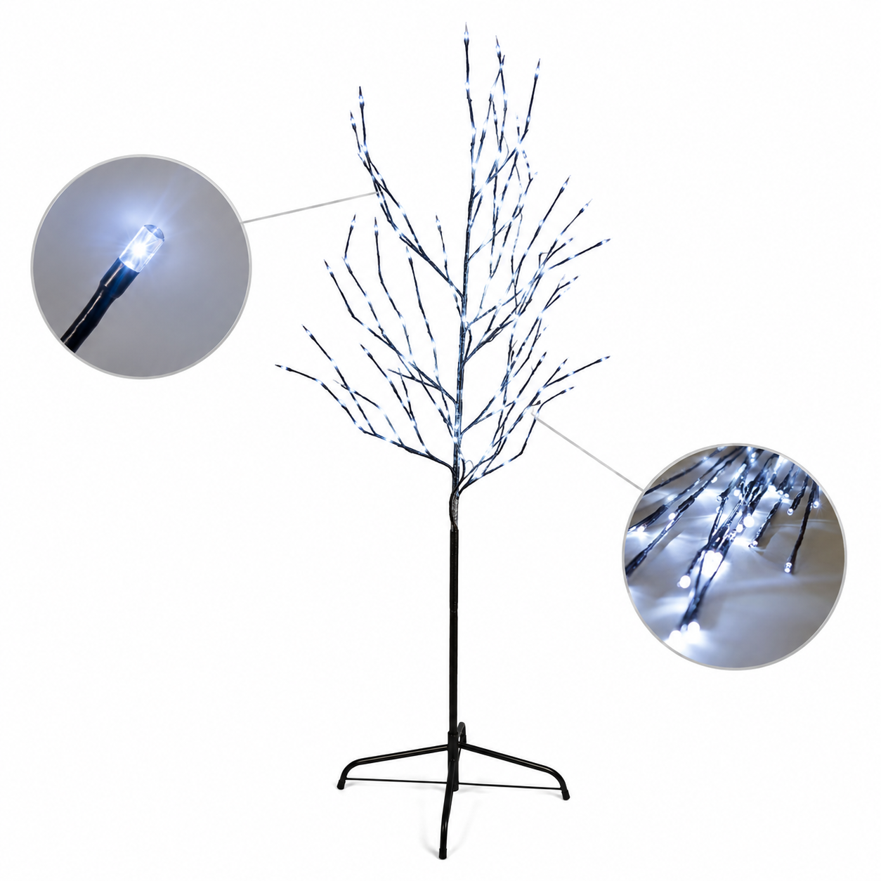 7 ft Tree Light - White