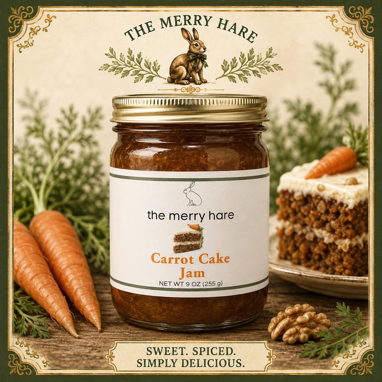 TMHK Carrot Cake Jam