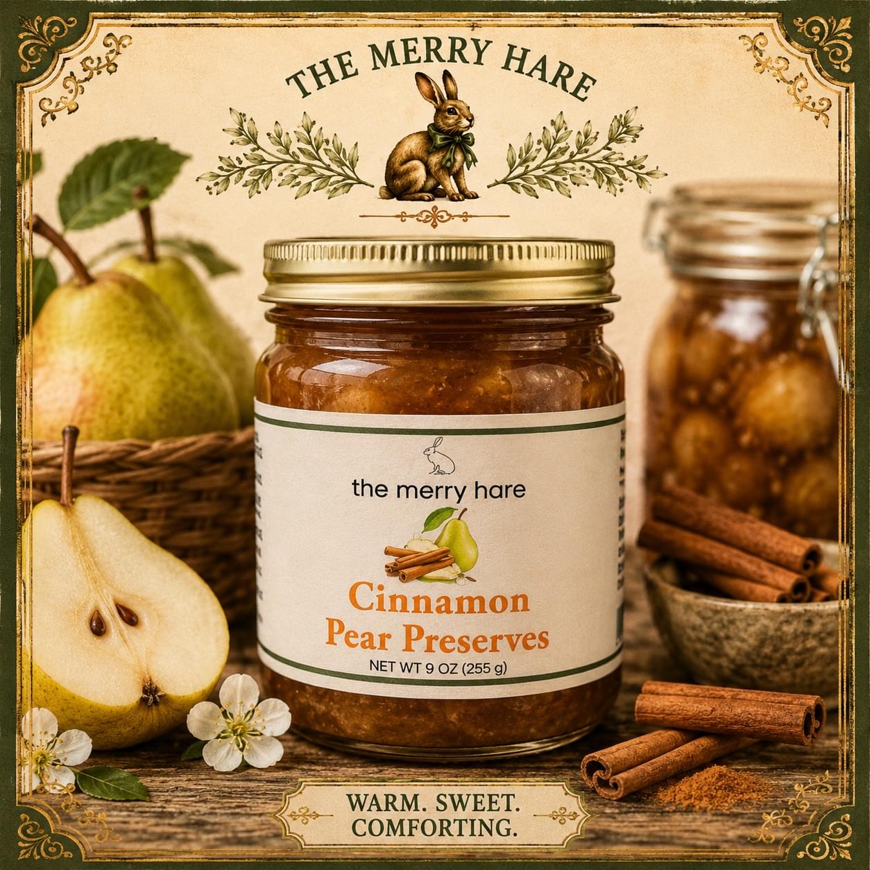 TMHK Cinnamon Pear Preserves