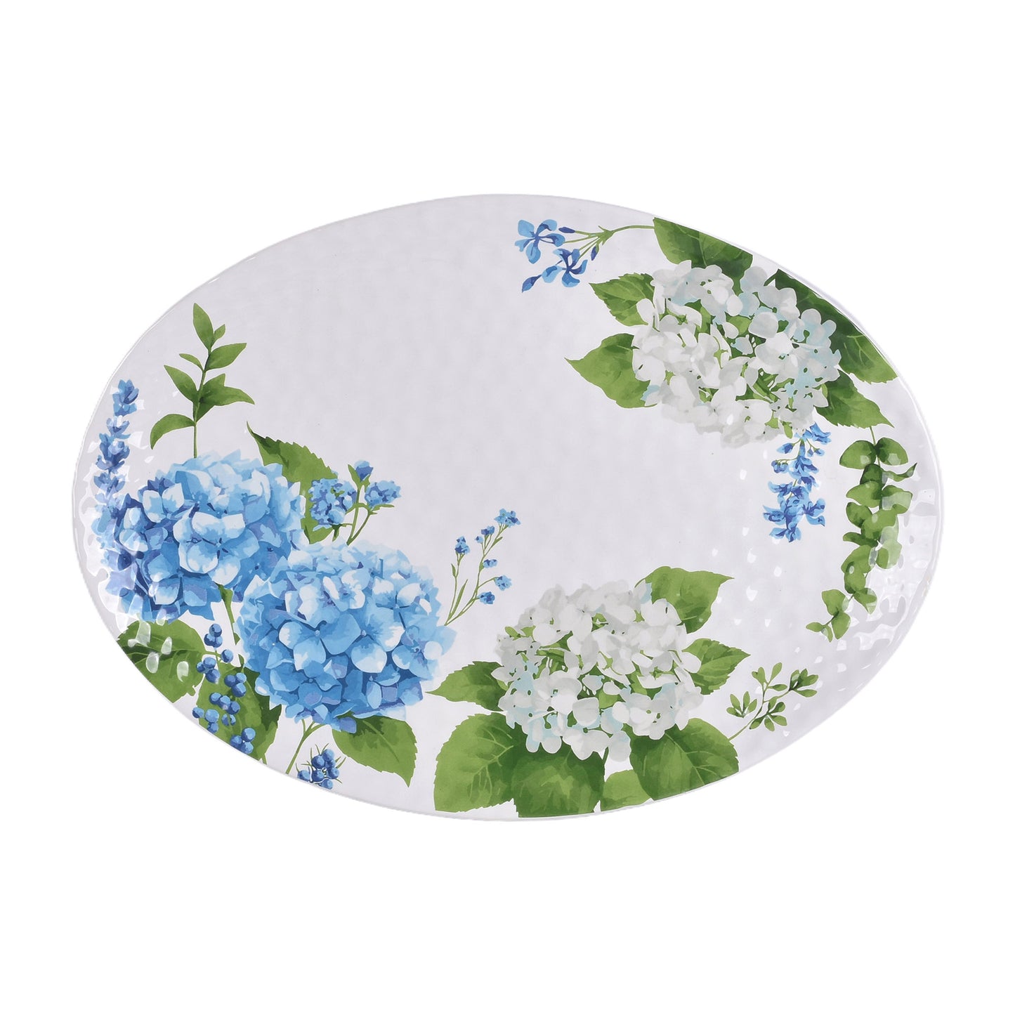 Hydrangea 18 Inch Oval Platter Temp-tations