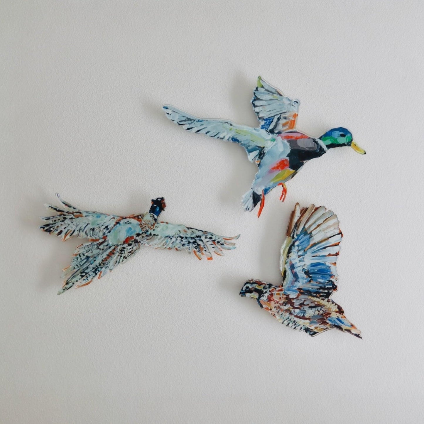 Take Flight Mallard Duck Acrylic Wall Contour