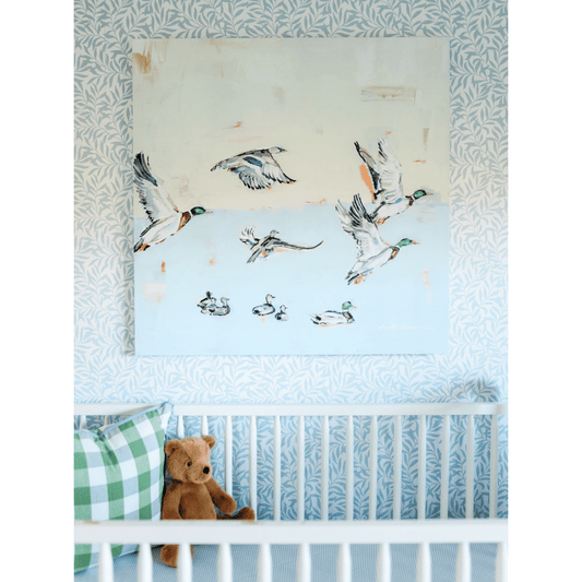 "Taking Off" on canvas