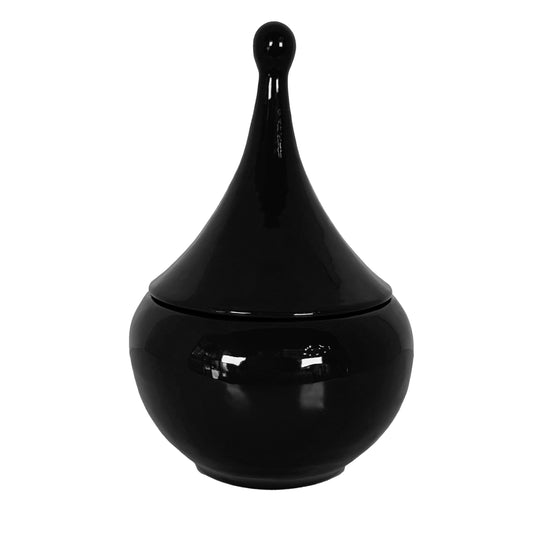 Teardrop Jars in Black