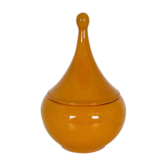Teardrop Jars in Harvest Orange