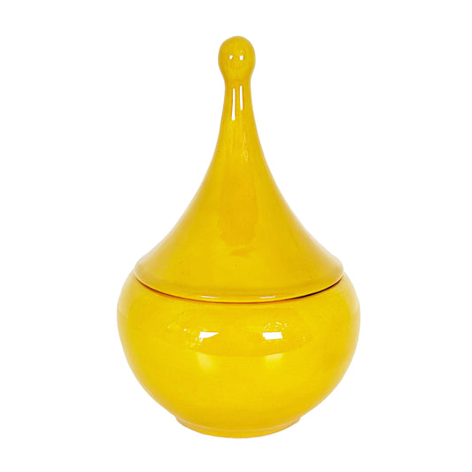 Teardrop Jars in Limoncello Yellow