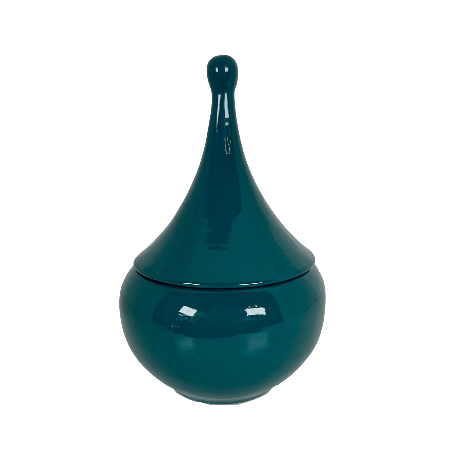 Teardrop Jars in Midnight Teal