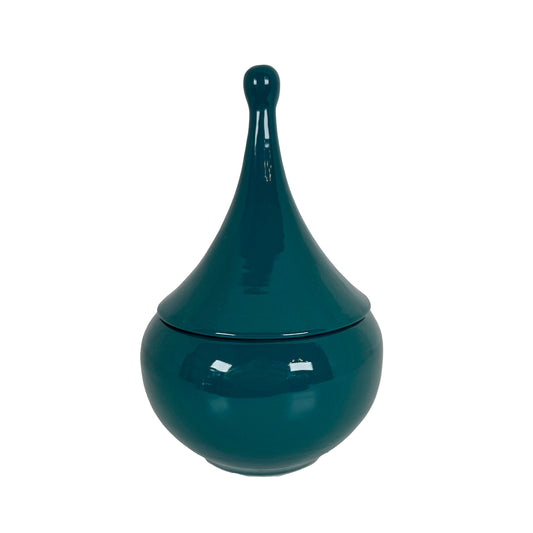 Teardrop Jars in Midnight Teal