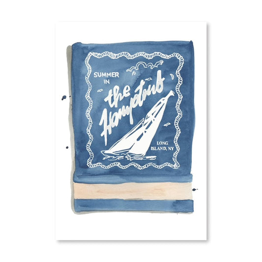 a blue book with white text and sailboat