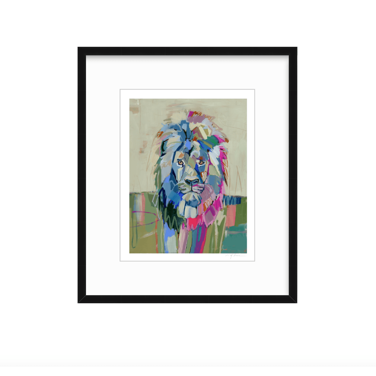 The Noble Lion Fine Art Print