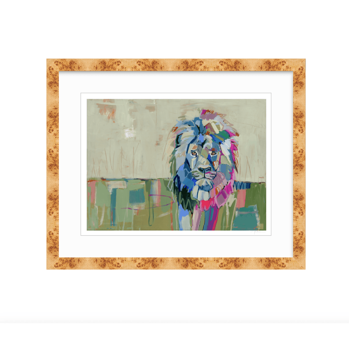 The Noble Lion Fine Art Print