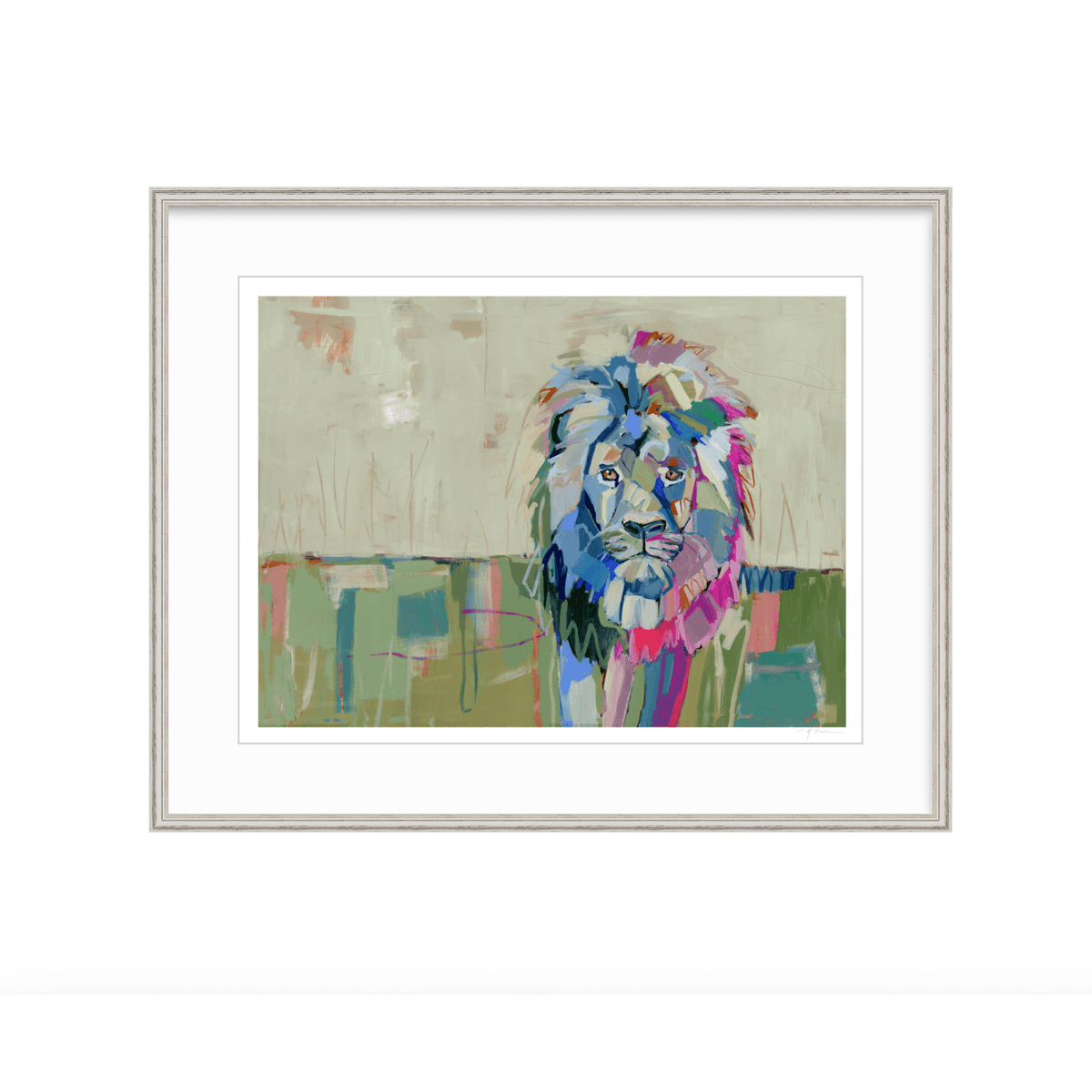 The Noble Lion Fine Art Print