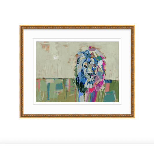 The Noble Lion Fine Art Print