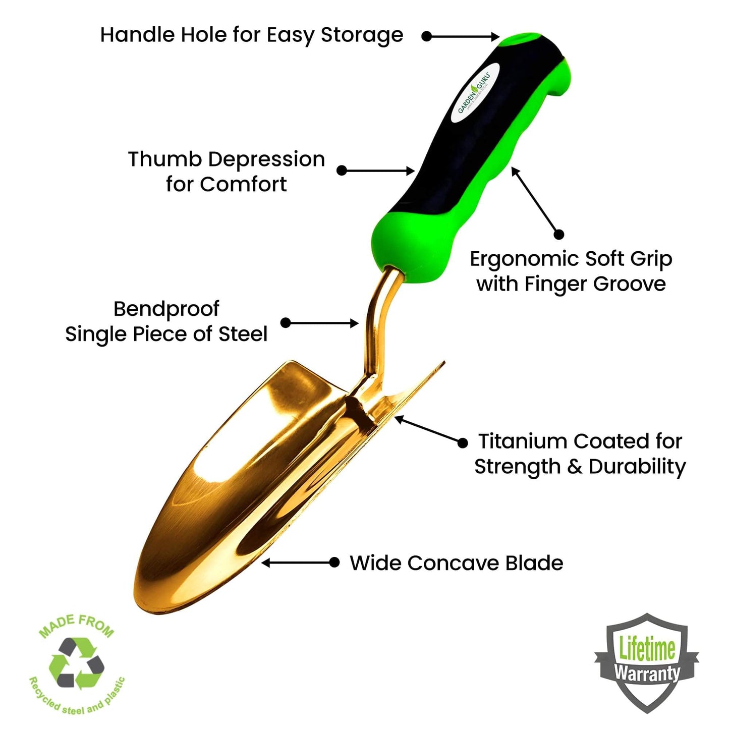 Titanium Garden Trowel