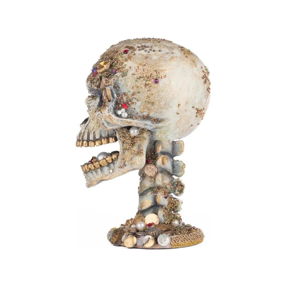 Treacherous Treasure Tall Skull Tabletop