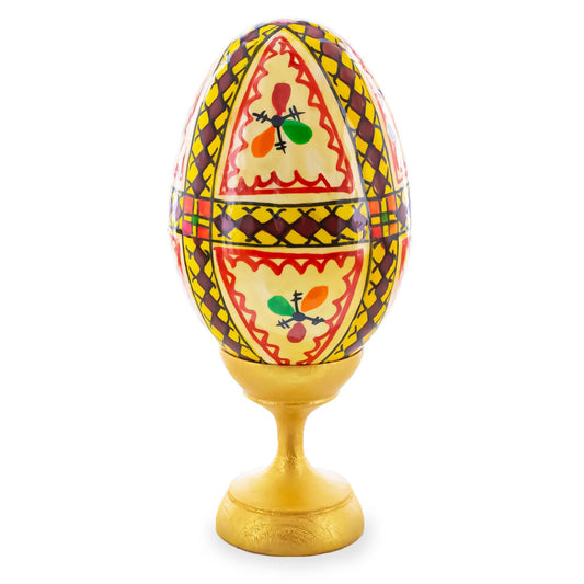 a colorful egg shaped object