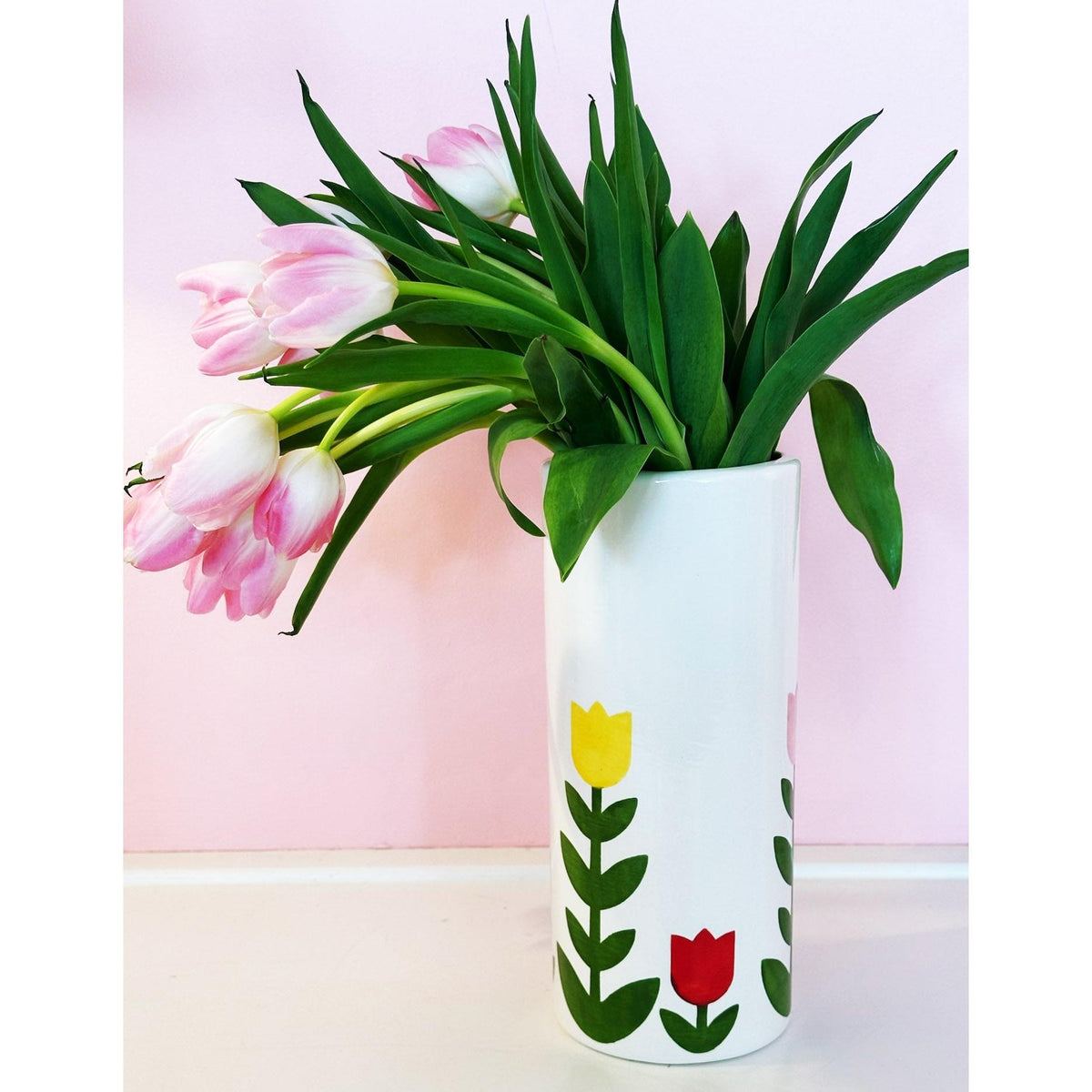 Tulip Fever Column Vase