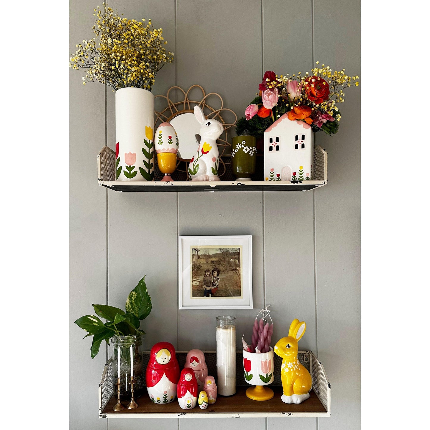 Tulip Fever Column Vase