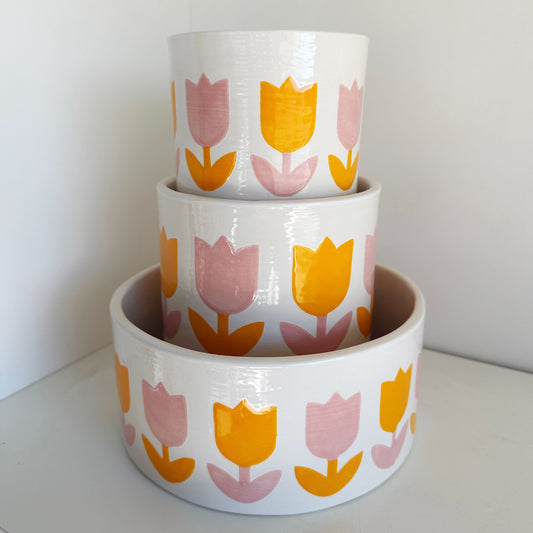 Tulip Fever Hand Poured Candle & Vase