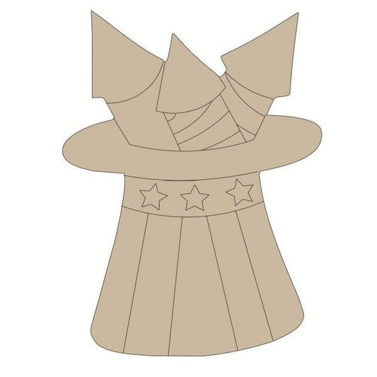 a drawing of a hat