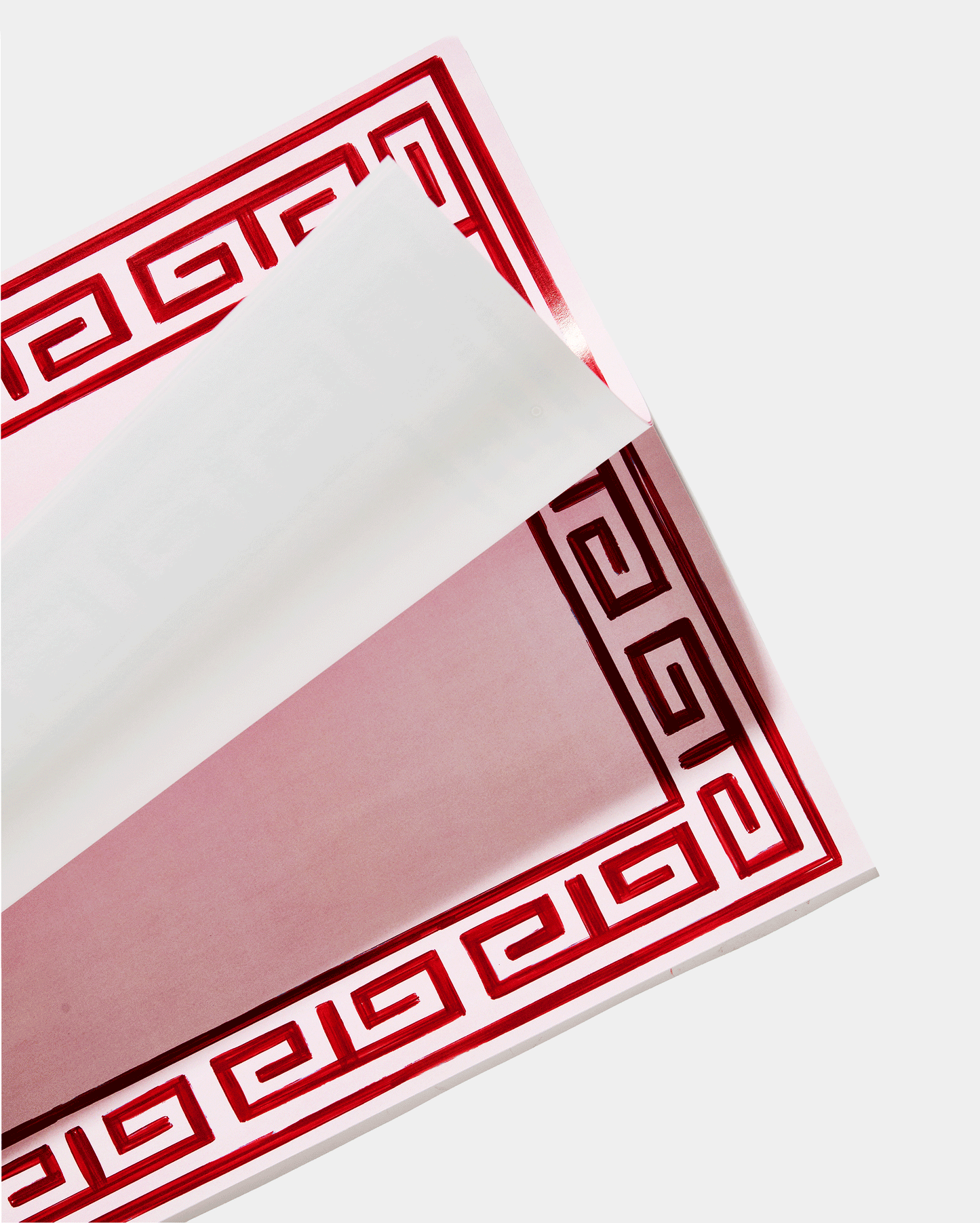 Pavilion Greek Key Paper Placemat Pad