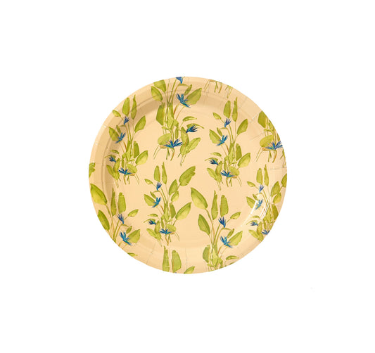 Coniglio Faded Bananas Dessert Paper Plate 8 pack