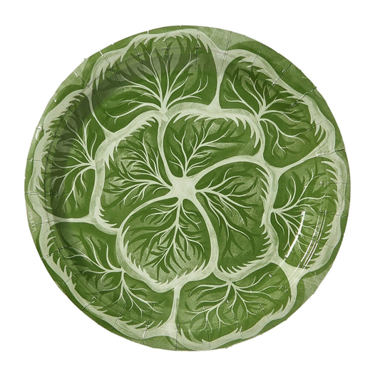 Bunny Green Melissa's Garden Cabbage Salad and Dessert Plates - 8 pack