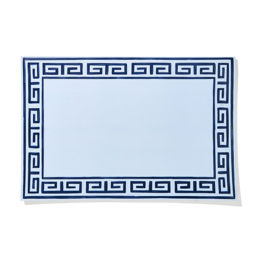 Pavilion Greek Key Paper Placemat Pad