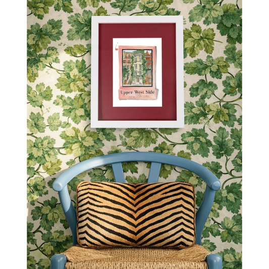 Upper West Side NYC Matchbook Art Print