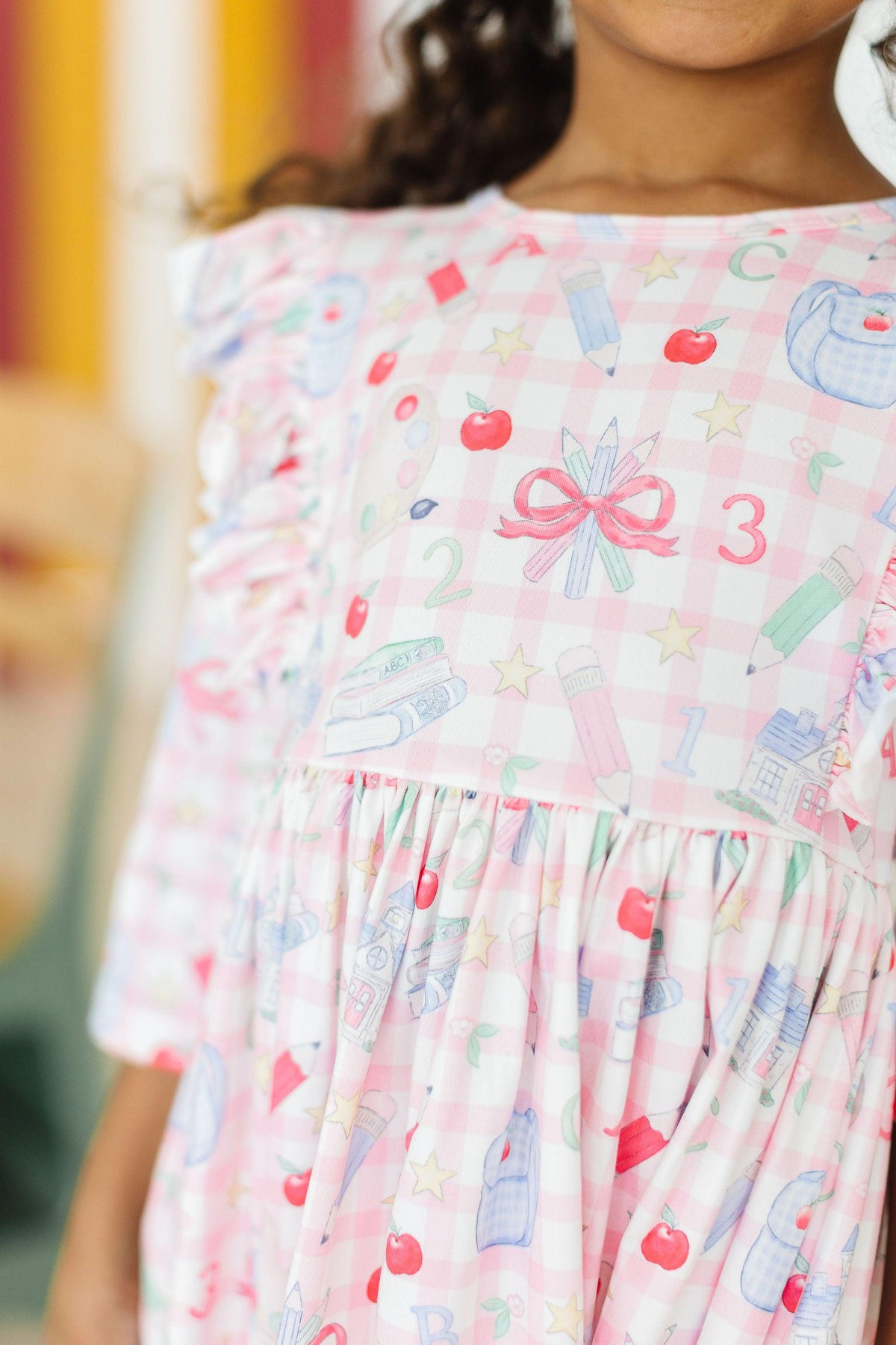 a close up of a dress
