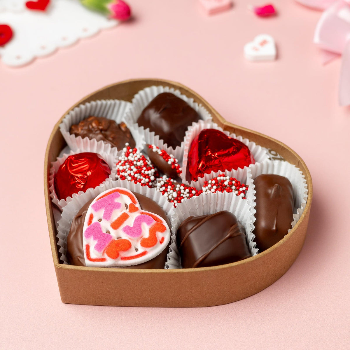 Valentine's Corrugated Heart Assortment