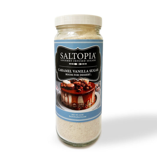 a jar of salted sugar