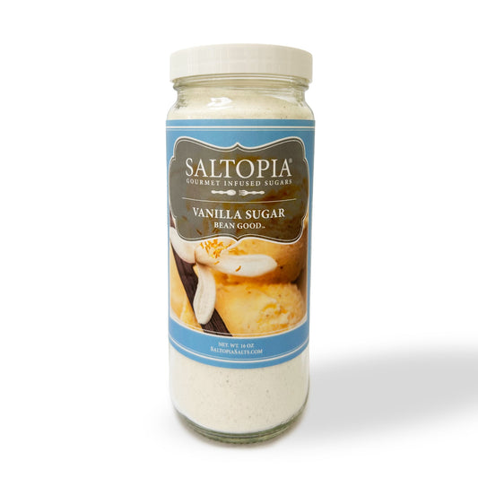 a jar of vanilla sugar