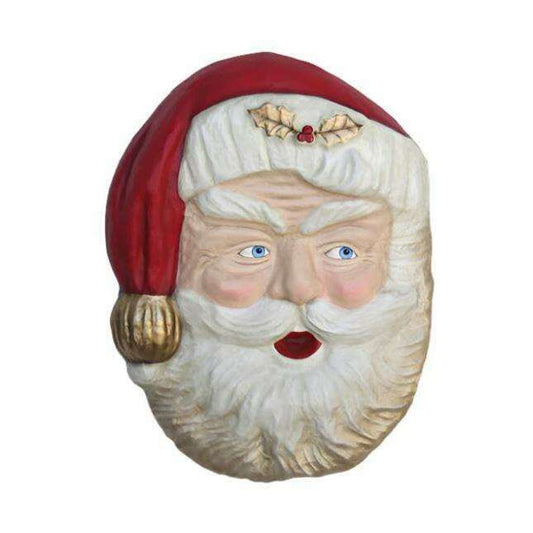 a santa claus face mask