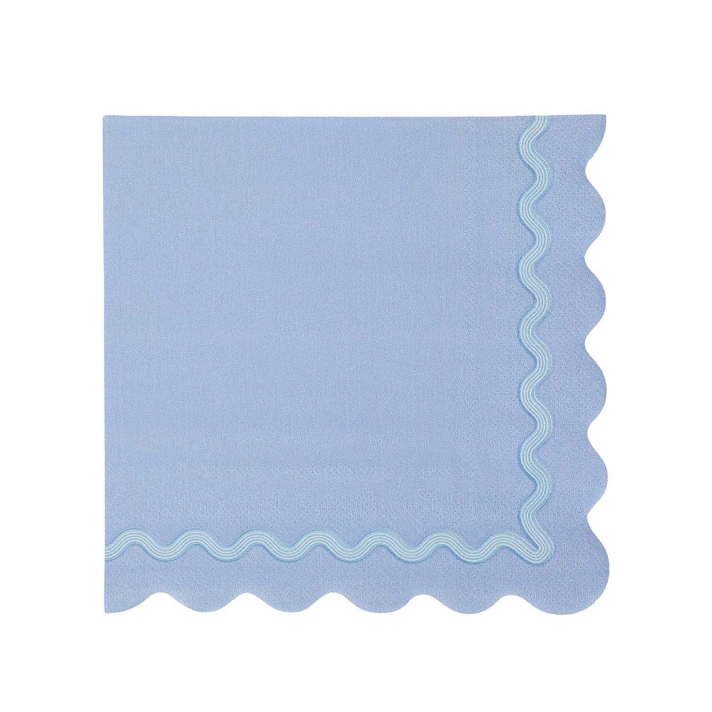 Rainbow Ric Rac Assorted Lunch Napkins (20 ct, 5 colors)