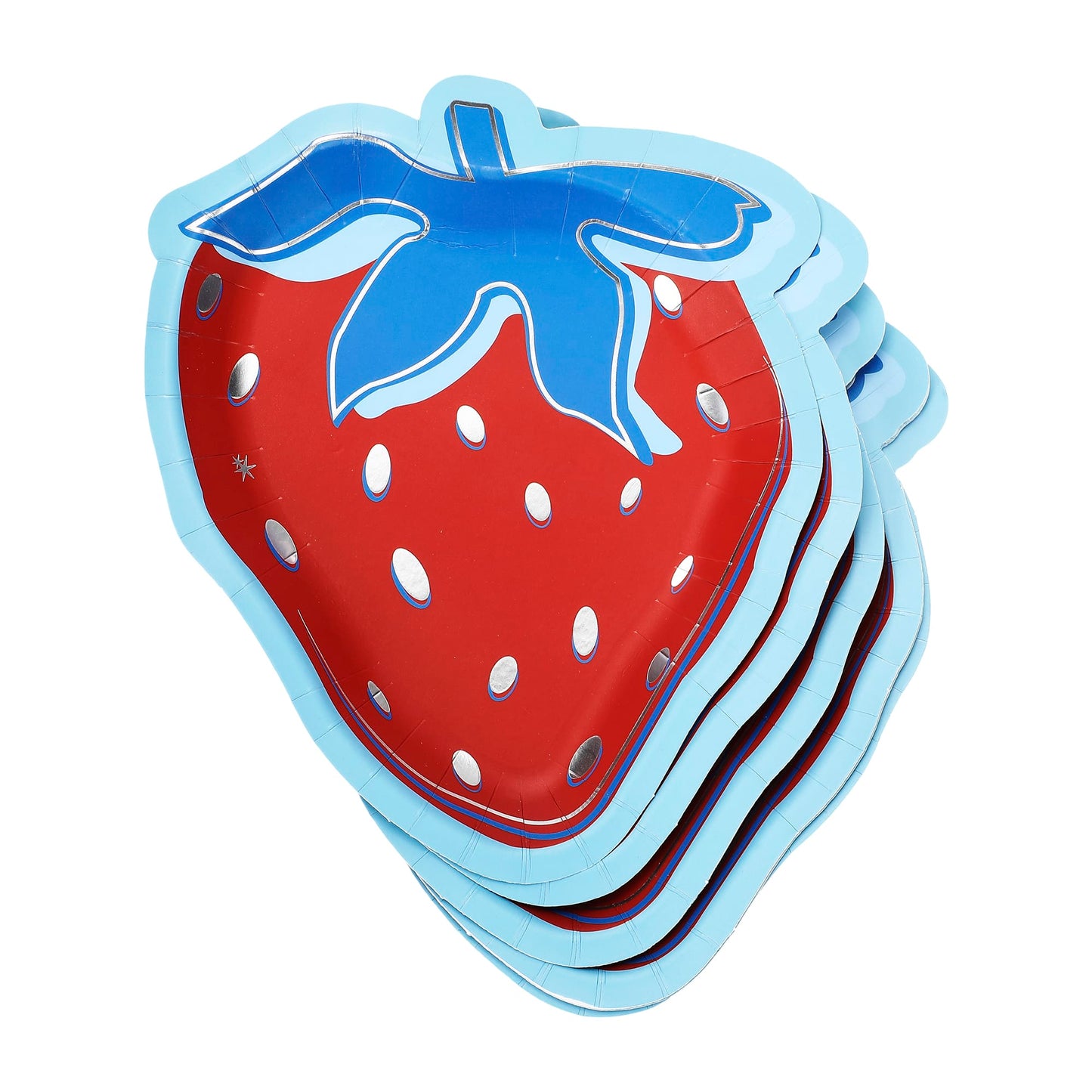 Strawberry Dessert Plate (10 ct)