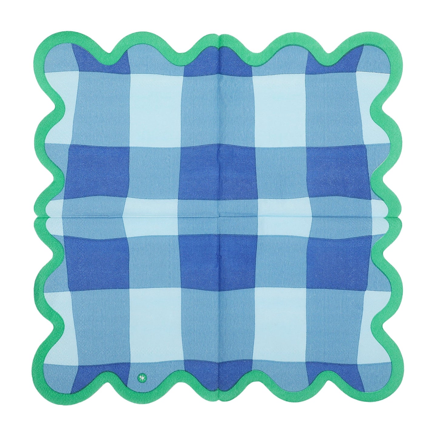 Colorwave Gingham Cocktail Napkins (20 ct, 5 colors)