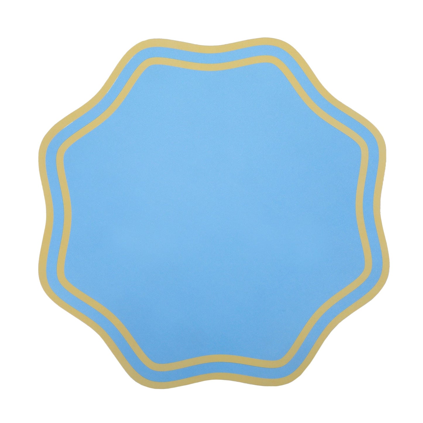 Colorwave Scalloped Placemats (10 ct, 5 colors)