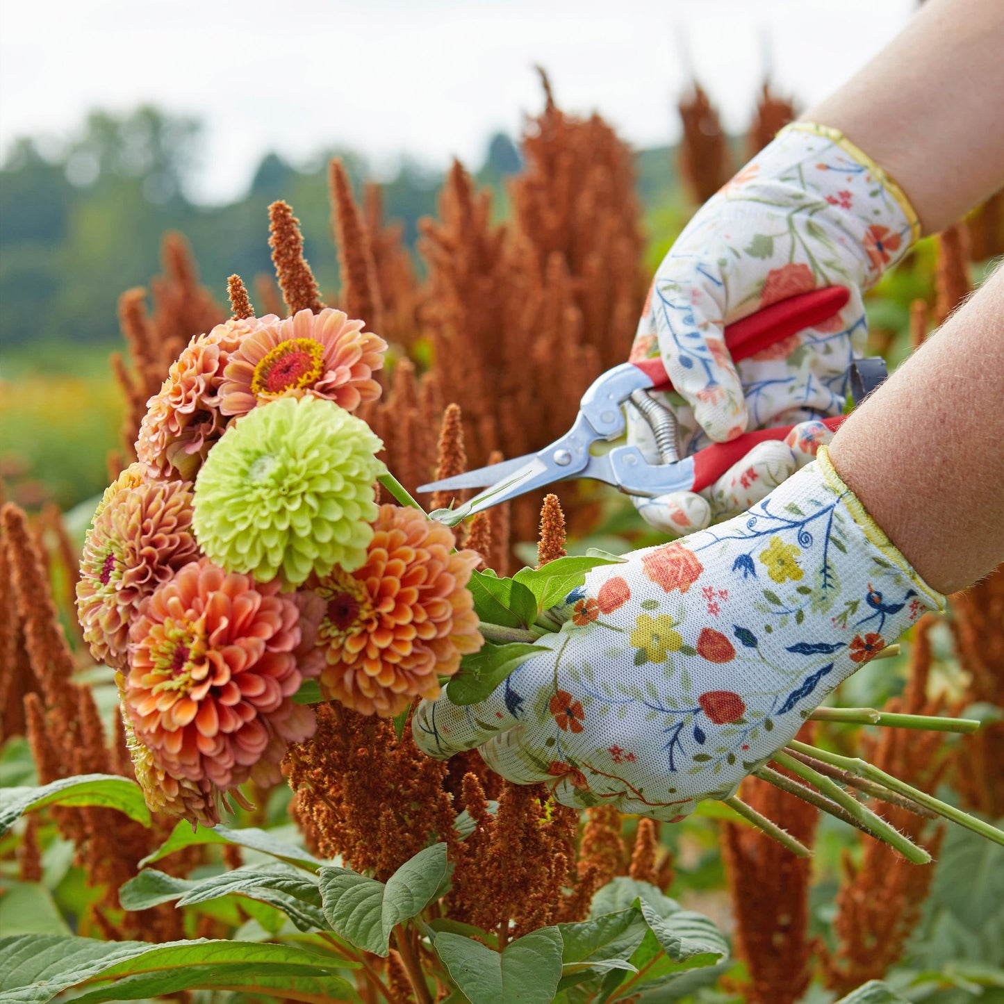 Nitrile Weeder Gloves