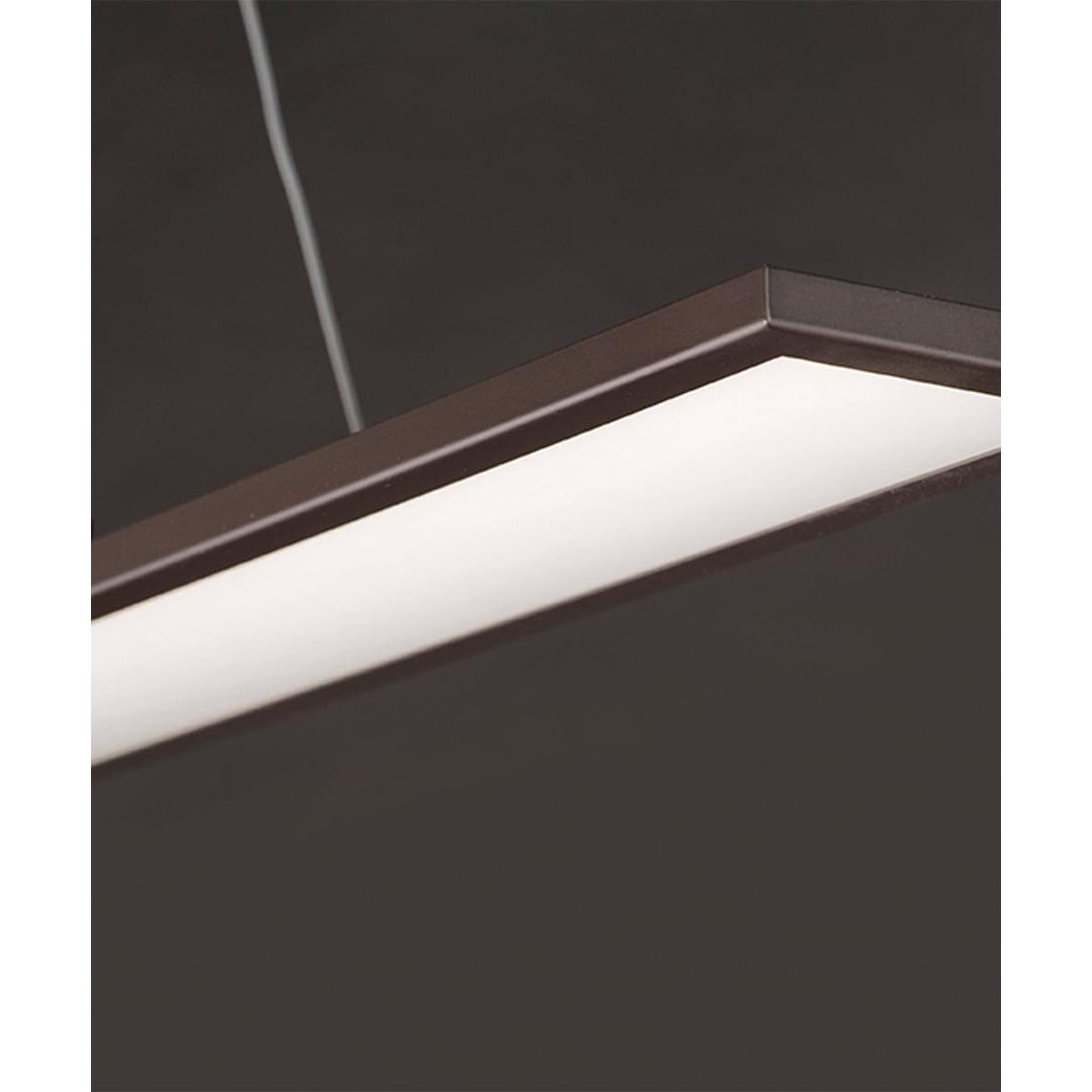 Wafer 24"L 1-Light LED Island Light Fixture Bronze Finish by Maxim