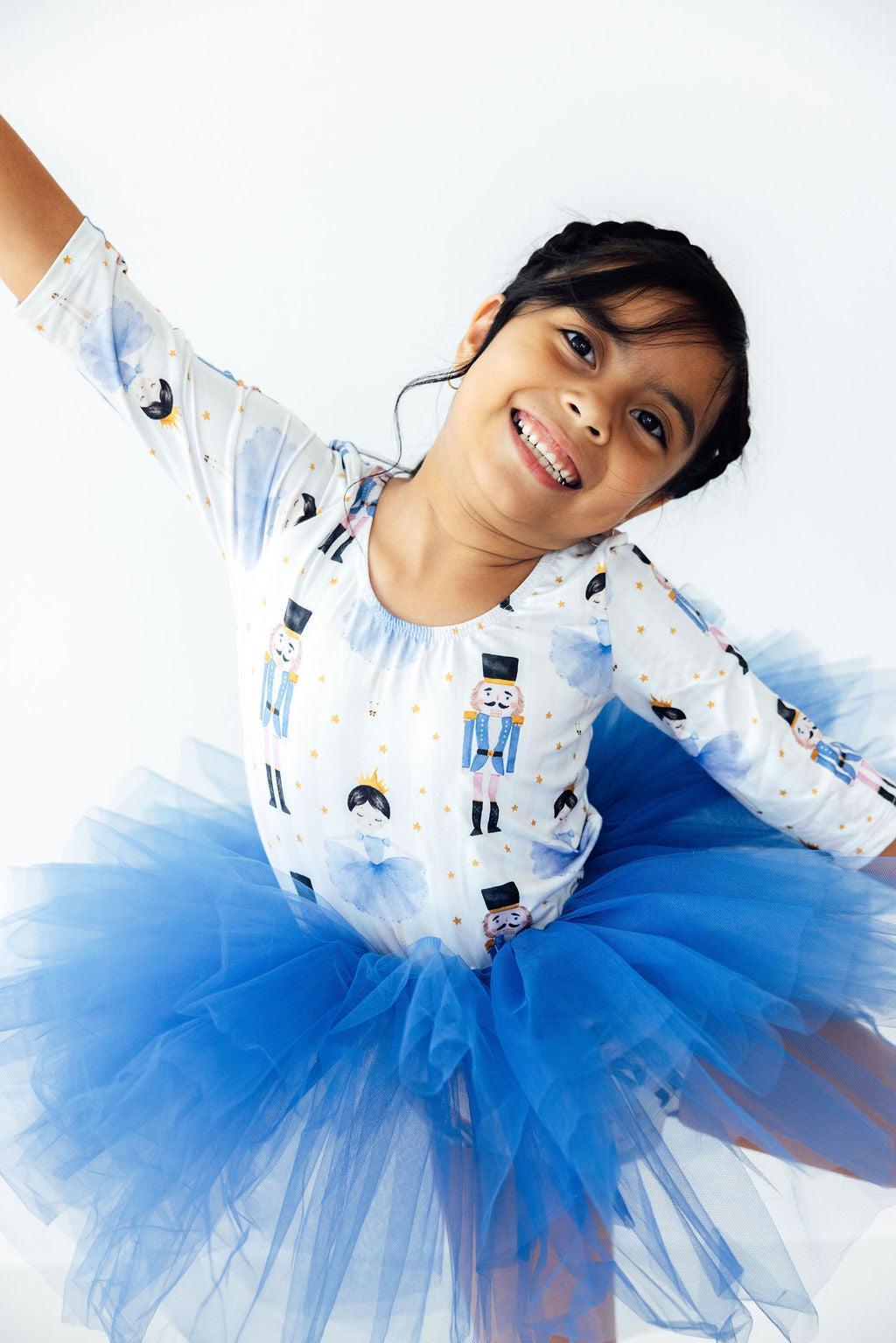a girl in a tutu
