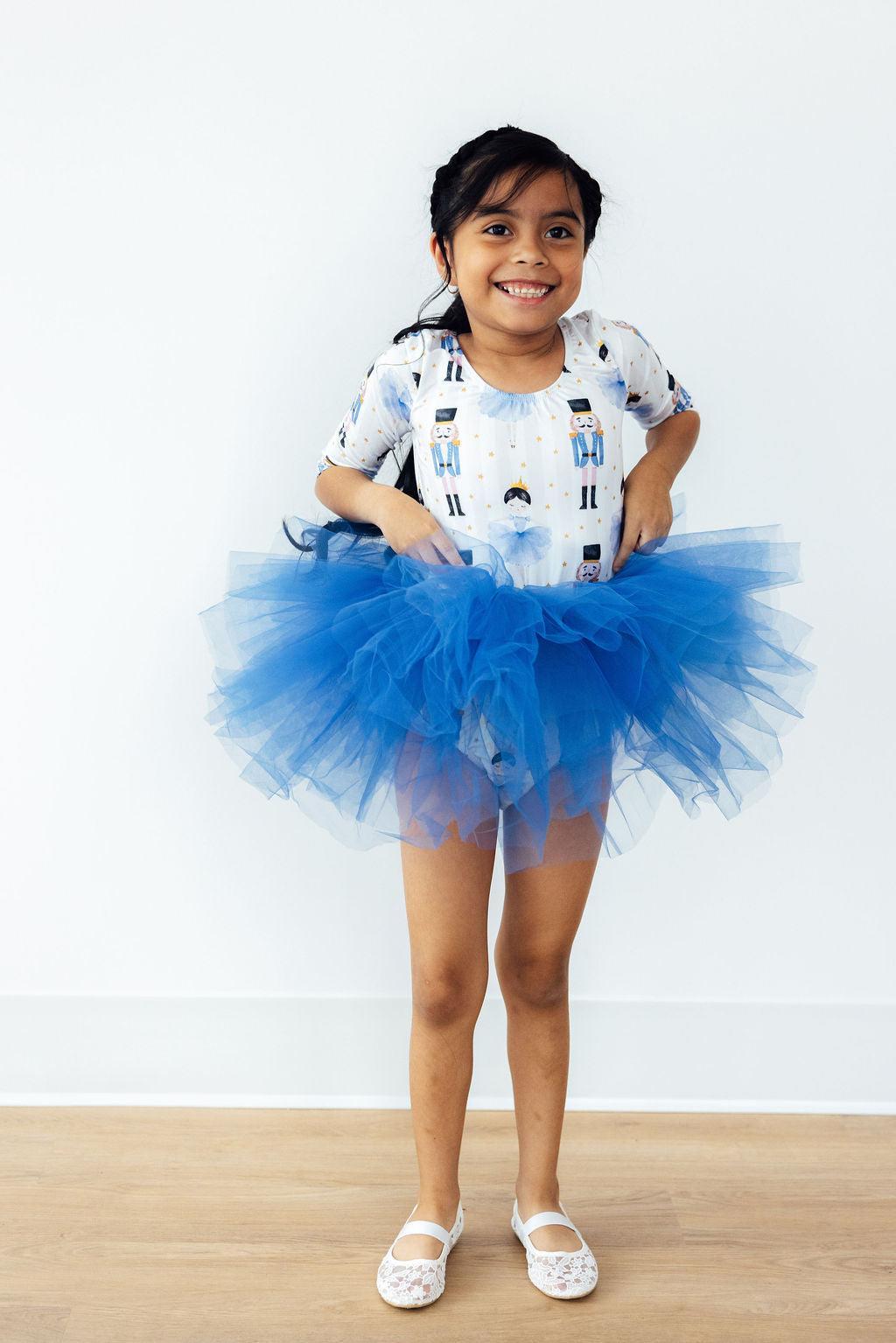 a girl in a tutu