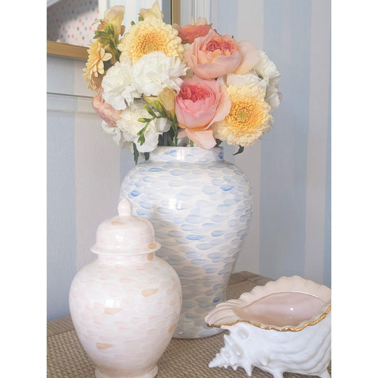 Watermark Ginger Jars in Blush