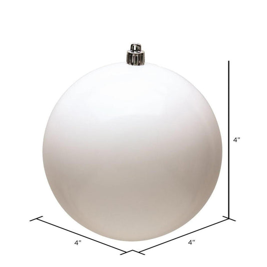 a white ball with a silver tip