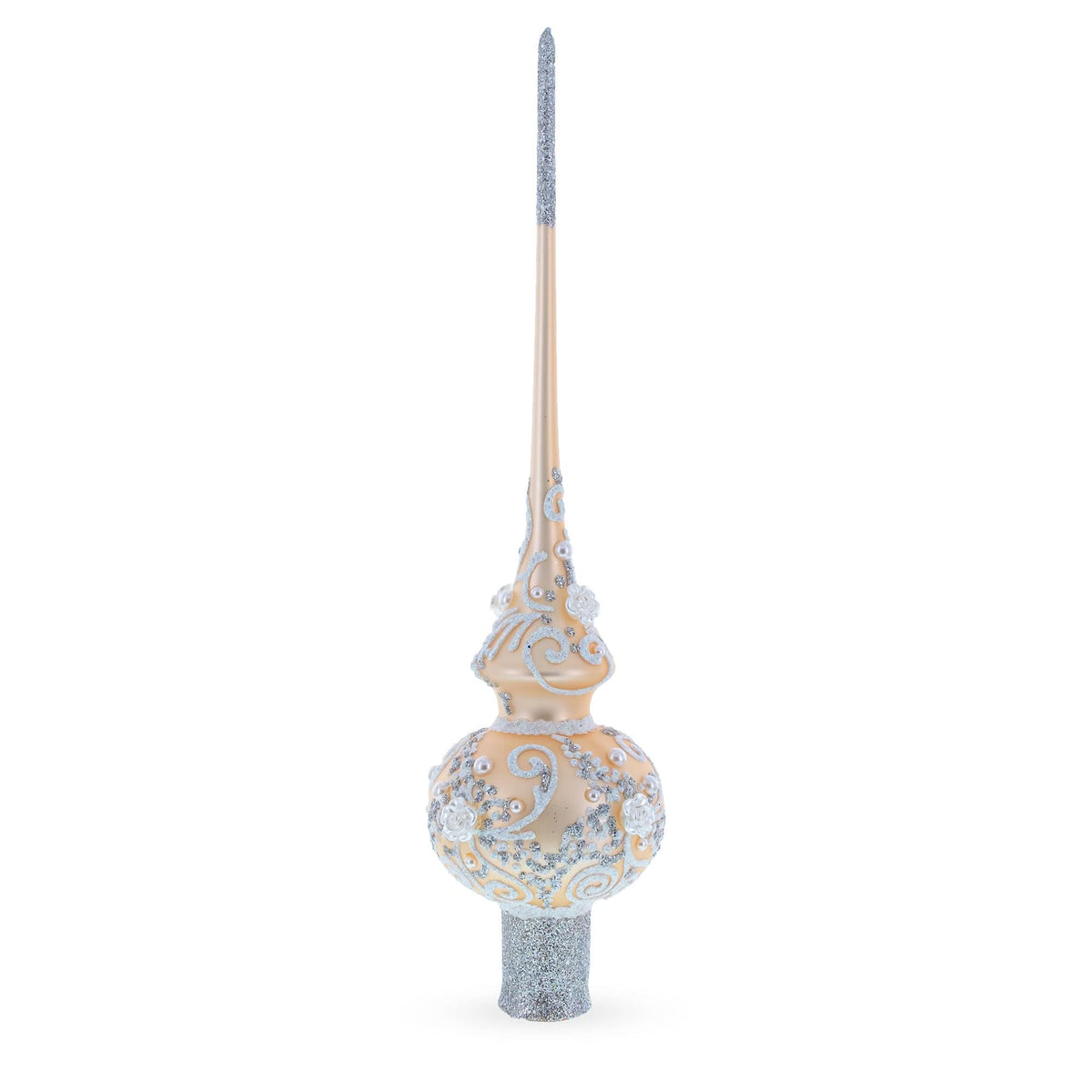 a decorative christmas tree topper