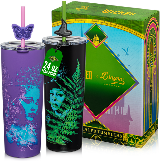Wicked For Good Tumblers - 24 oz Set of 2